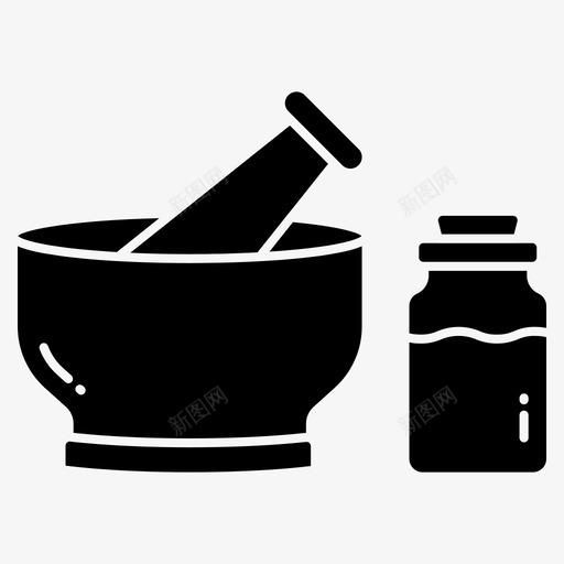 采购产品碗和瓶子碗和瓶子实验室svg_新图网 https://ixintu.com 瓶子 灰泥 采购 产品 实验室 杂项