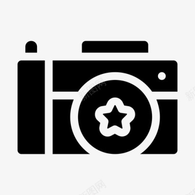 摄影师照相机活动图标