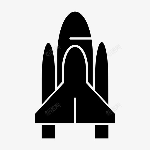 火箭发射器飞船宇宙飞船svg_新图网 https://ixintu.com 火箭 发射器 飞船 宇宙飞船 飞行器 符号