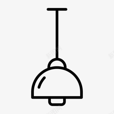 厨房灯台灯吊灯图标