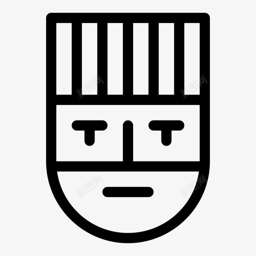 面具古代古董svg_新图网 https://ixintu.com 面具 古代 古董 艺术 印加 秘鲁