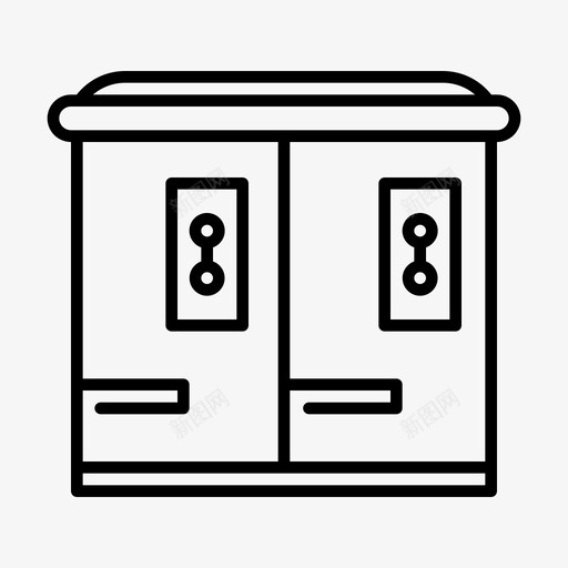 电话亭电话日常用品svg_新图网 https://ixintu.com 电话亭 电话 日常用品
