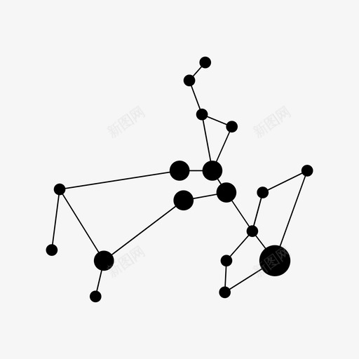 射手座星座星星svg_新图网 https://ixintu.com 星座 射手 星星 十二生肖 十二 生肖星座