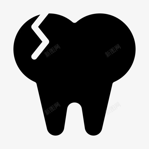 坏牙蛀牙牙医svg_新图网 https://ixintu.com 坏牙 牙医 蛀牙 补牙