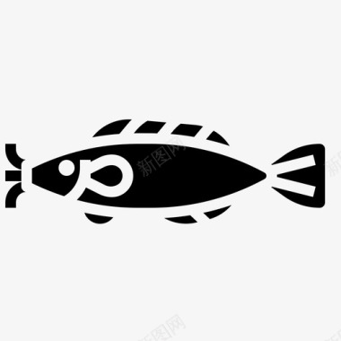 采购产品鲶鱼食物和餐馆海洋生物图标