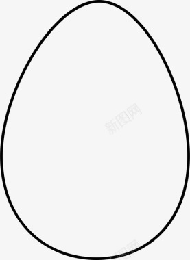 鸡蛋煮熟的食物图标