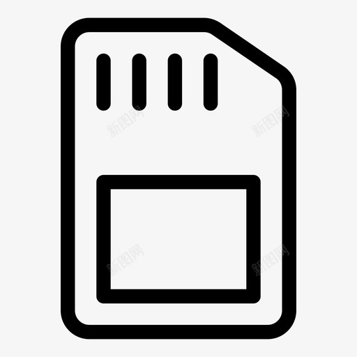 存储卡照相机数据svg_新图网 https://ixintu.com 存储卡 照相机 数据 存储器 新闻