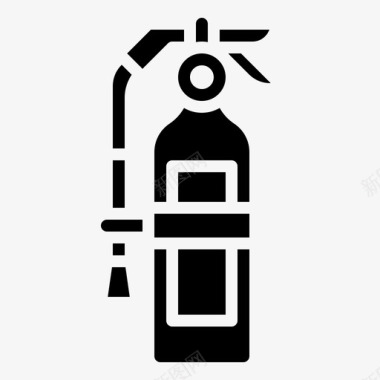 灭火器保护安全图标