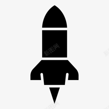 火箭发射产品图标