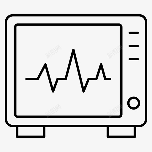 心电图机心脏病学监护svg_新图网 https://ixintu.com 心电图机 心脏 心脏病 病学 监护 脉搏 治疗 杂项