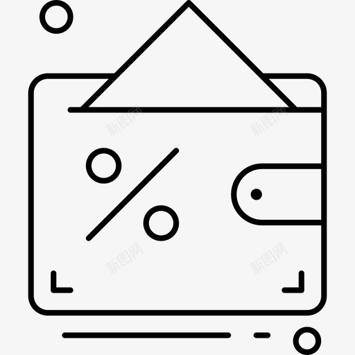 钱包商业折扣svg_新图网 https://ixintu.com 钱包 商业 折扣 金钱 支付 销售