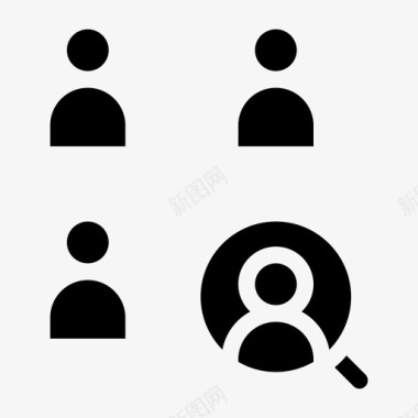 目标人目标受众图标