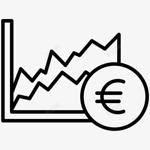 图表分析预算svg_新图网 https://ixintu.com 图表 分析 预算 欧元 货币 业务