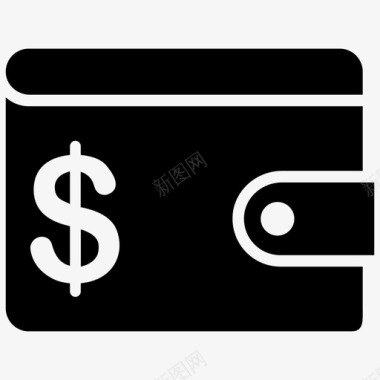 采购产品钱包钱包卡片持有人图标