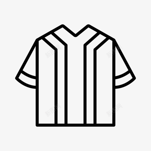 棒球服运动服svg_新图网 https://ixintu.com 棒球 运动服