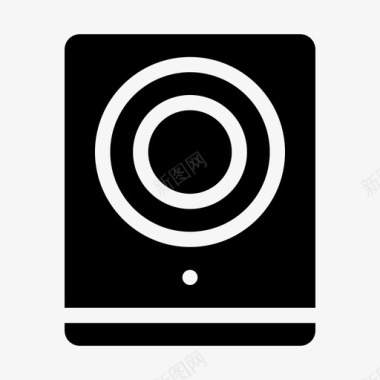 闭路电视安防摄像机安防系统图标