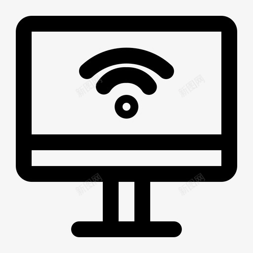 wifi连接聊天通信svg_新图网 https://ixintu.com 连接 通信 网络 聊天 互联网