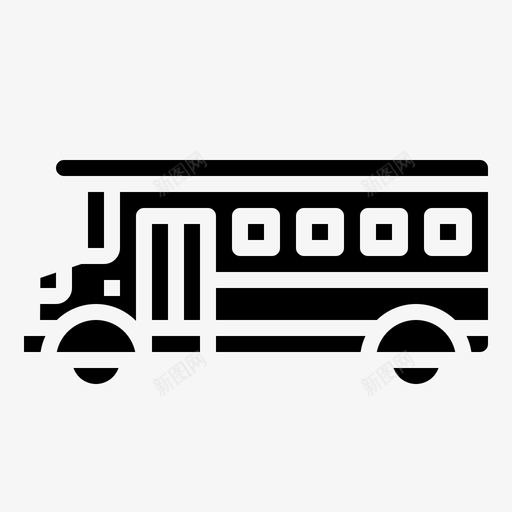 校车电动巴士公共交通svg_新图网 https://ixintu.com 校车 电动 巴士 公共 交通 高速公路 标志