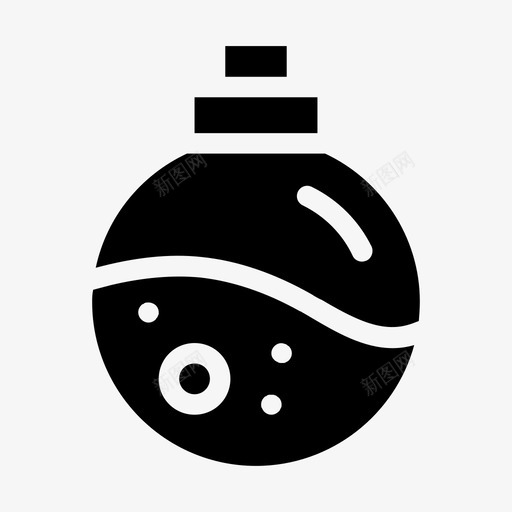 药剂烧瓶万圣节svg_新图网 https://ixintu.com 万圣节 药剂 烧瓶 填充