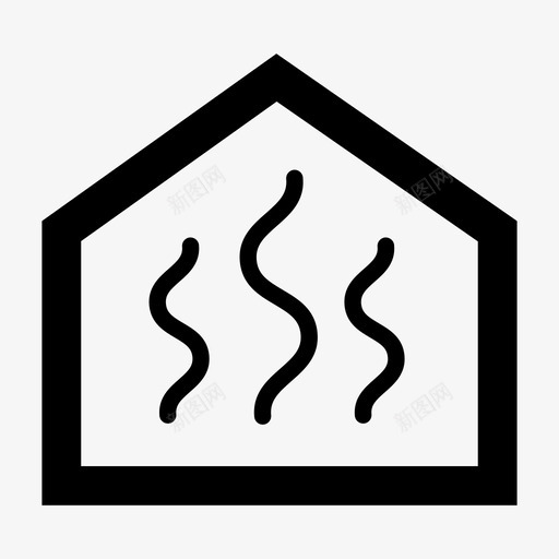 智能供暖系统调节热svg_新图网 https://ixintu.com 智能 供暖 系统 调节热 暖热 调节 智能家居
