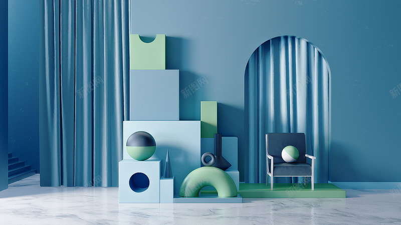 C4D 1280px海报背景jpg设计背景_新图网 https://ixintu.com 海报 背景