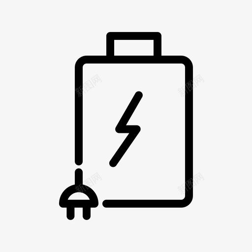充电电池普通生物数据人svg_新图网 https://ixintu.com 充电电池 普通 生物 数据