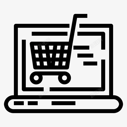 电子商务商业计算机svg_新图网 https://ixintu.com 电子商务 商业 计算机 经济 在线