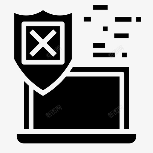 安全扫描检查假svg_新图网 https://ixintu.com 安全 扫描 检查 笔记本 电脑 标记 实体