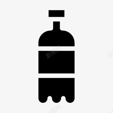 苏打水瓶装可乐图标
