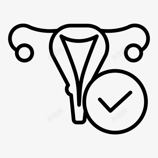 月经护理女性svg_新图网 https://ixintu.com 月经 护理 女性 卵巢 生殖 女性健康