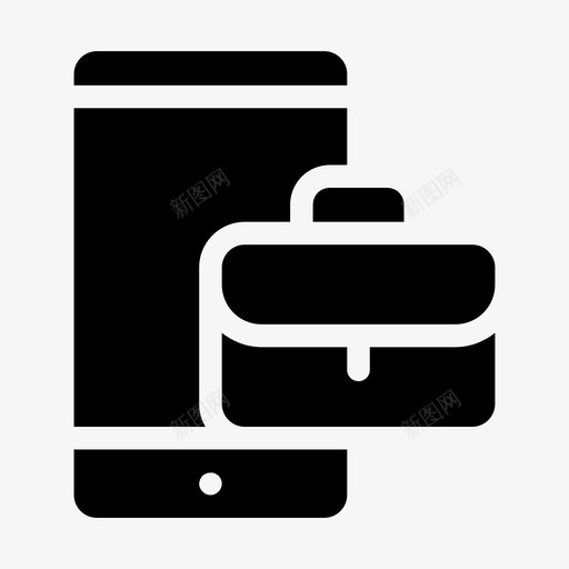公文包包手机svg_新图网 https://ixintu.com 公文包 手机 公文 包包 智能 手机功能