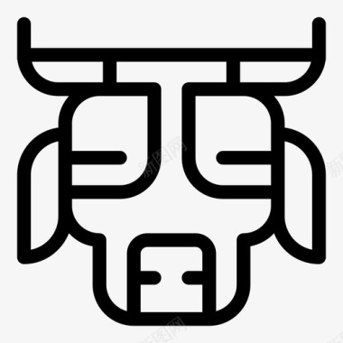 牛印度教神圣图标