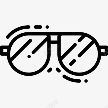 酷眼镜视力时尚图标