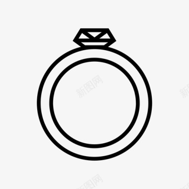 采购产品戒指配件钻石图标