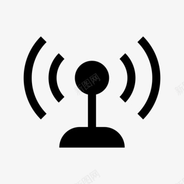 天线信号收音机wifi图标