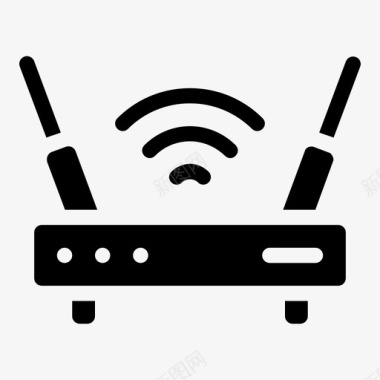 wifi路由器电子产品调制解调器图标