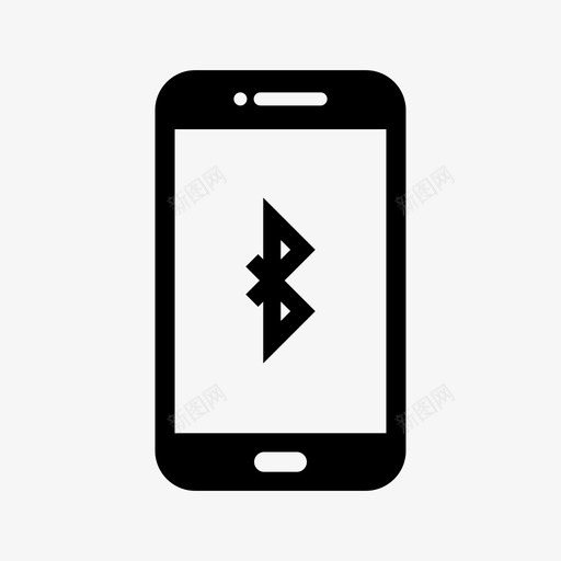 蓝牙移动蓝牙发送数据svg_新图网 https://ixintu.com 蓝牙 移动 发送 数据 智能 手机