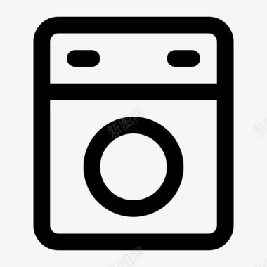 洗衣机家电家具图标