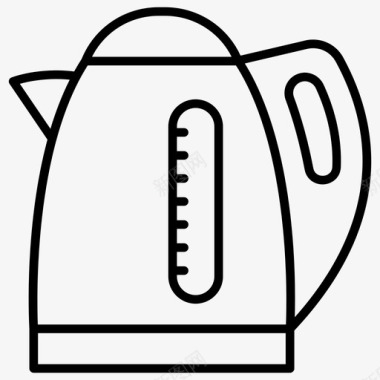 电水壶煮沸器经典图标