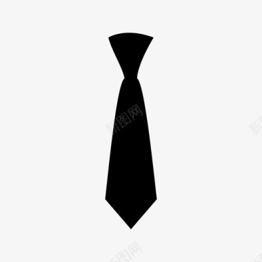 领带男式套装图标