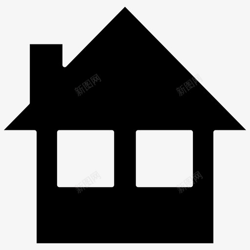 家建筑物地产svg_新图网 https://ixintu.com 建筑物 地产 主页 房子 坚固