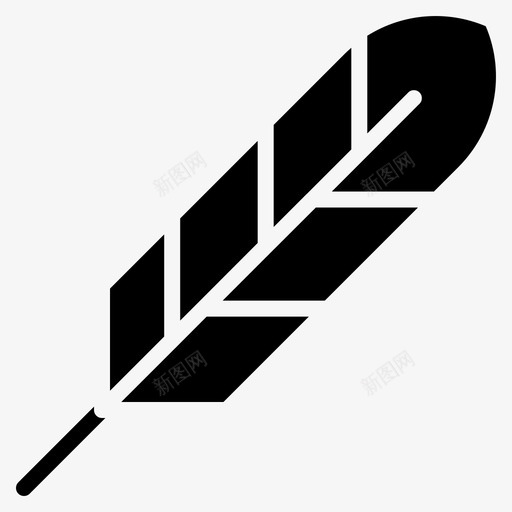 羽毛笔墨水文具svg_新图网 https://ixintu.com 羽毛 毛笔 墨水 文具 写字 教育