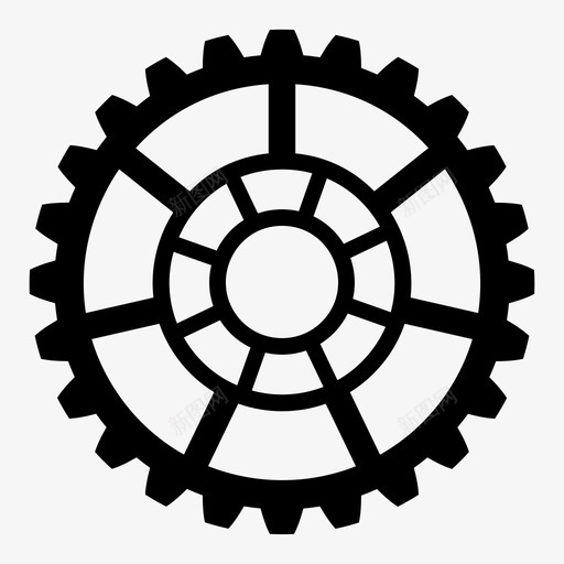 齿轮机器过程svg_新图网 https://ixintu.com 齿轮 机器 过程 设置 系统