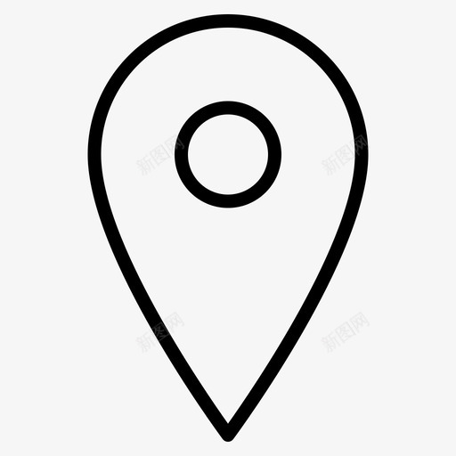 位置坐标地图svg_新图网 https://ixintu.com 位置 坐标 地图 标记 其他