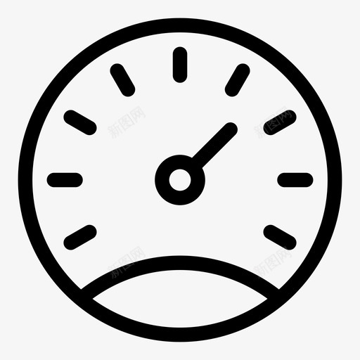 仪表时间计时器svg_新图网 https://ixintu.com 时间 等待 仪表 计时器 基本