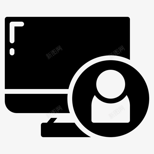 计算机用户联机个人svg_新图网 https://ixintu.com 计算机 用户 联机 个人 配置文件