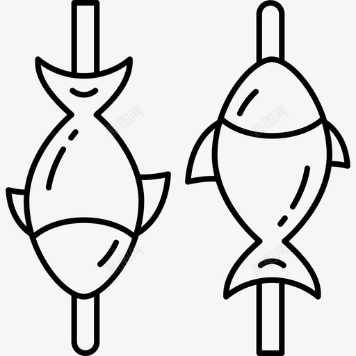 烤鱼厨师食物svg_新图网 https://ixintu.com 烤鱼 厨师 食物 健康 钓鱼