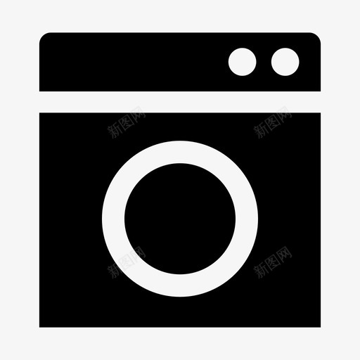 洗衣机家电电子svg_新图网 https://ixintu.com 洗衣机 家电 电子 酒店