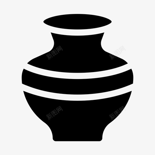 双耳瓶古董希腊svg_新图网 https://ixintu.com 双耳 古董 希腊 纪念碑 陶器 希腊神话 填充