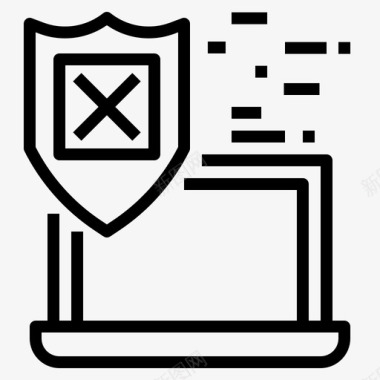 安全扫描检查标记图标